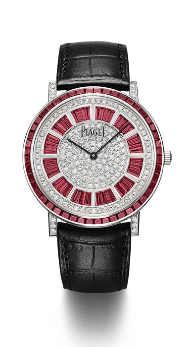 Piaget Extremely Piaget 系列 Altiplano 超薄高級珠寶腕錶,7,750,000元。